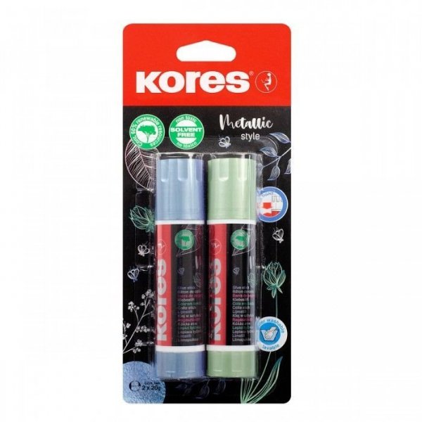 Lepicí tyčinka 20 g - Metalický design