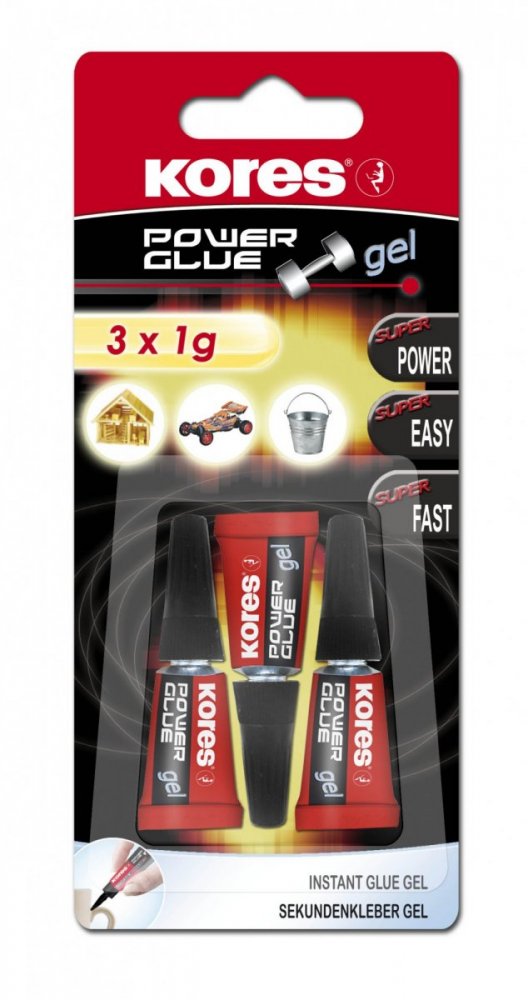 Power Glue Gel, 3x1 g – blister