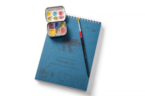 SMLT art Blok AUTHENTIC, akvarel, A5, 20 listů, 280g/m2
