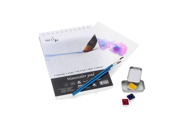 SMLT art Blok Cold press, akvarel, A5, 20 listů, 260g/m2