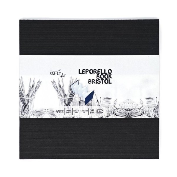 SMLT art Leporelo 140x140, bristol, 308 g/m2, 6 listů