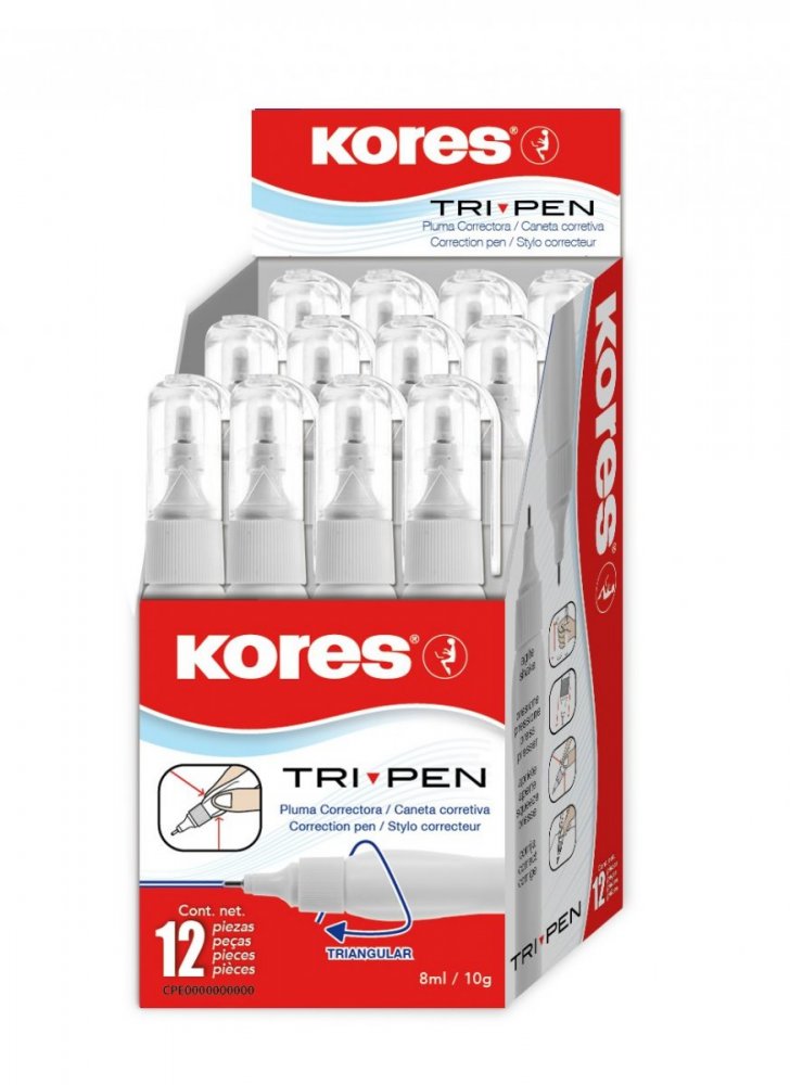 Korekčné pero Kores Tri pen 10g