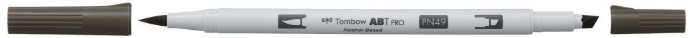 Tombow Obojstranná liehová fixka ABT PRO s dvoma hrotmi, warm gray 8