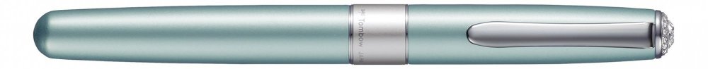 Tombow Rollerball Havanna SW, s kryštálmi Swarovski®, svetlo modrá, tuha 0,5 mm čierna