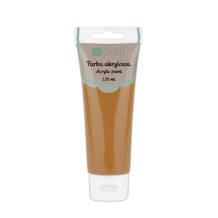 Akrylová barva, 120 ml – světle hnědá