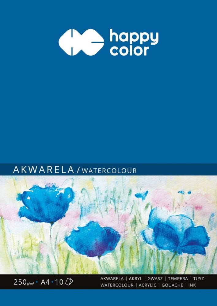 Akvarelový blok, ART, A4, 10 listov, 250g