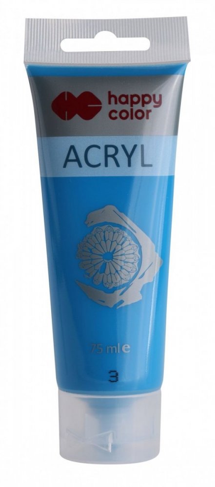 Akrylová farba v tube 75 ml, modrá