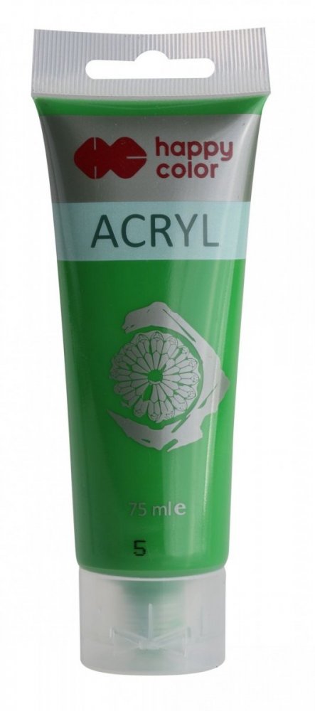 Akrylová farba v tube 75 ml, zelená
