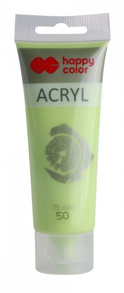 Akrylová farba v tube 75ml, Limonka