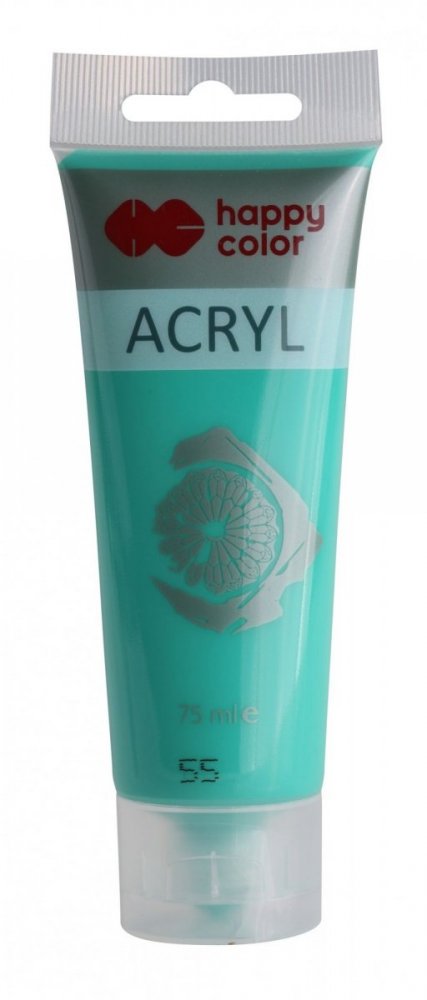 Akrylová farba v tube 75ml, smaragdová