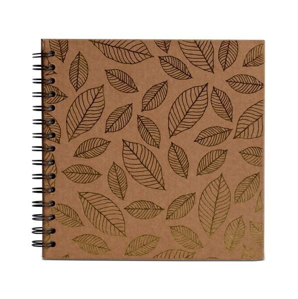 Happy Color Album Golden leaves spirálové, 30x30 cm