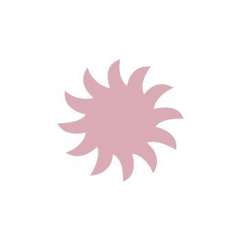 Dekorační děrovačka 1,6 cm – slunce