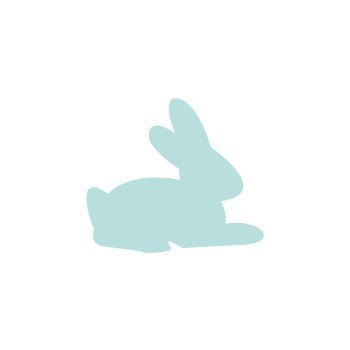 Dekorační děrovačka 1,6cm – králík