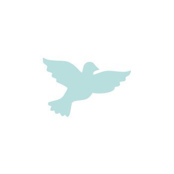 Dekorační děrovačka 1,6cm – holubice