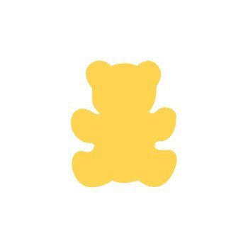 Dekorační děrovačka 2,5cm – medvídek