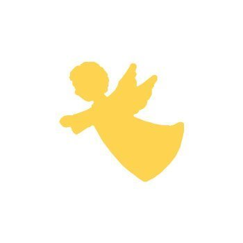 Dekorační děrovačka 2,5cm – andílek