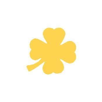 Dekorační děrovačka 2,5cm – čtyřlístek