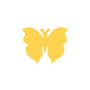 Dekorační děrovačka 2,5cm – motýl