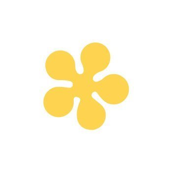 Dekorační děrovačka 2,5cm – kvítek 2