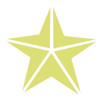 Dekorační děrovačka 7,5 cm – hvězda 2