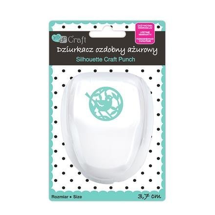 Dekorační děrovačka ažurová 3,7 cm – ptáček