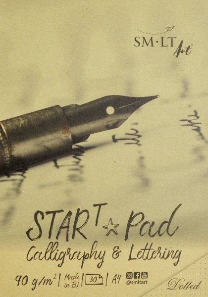 SMLT art Blok pro kaligrafii START, A4, 30 listů, 90g/m2