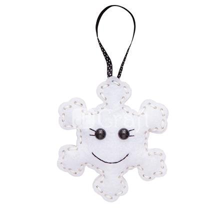 Kreativní filcová sada – sněhová vločka