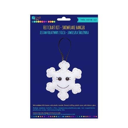 Kreativní filcová sada – sněhová vločka
