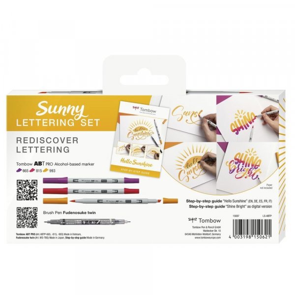 Tombow Sunny lettering set