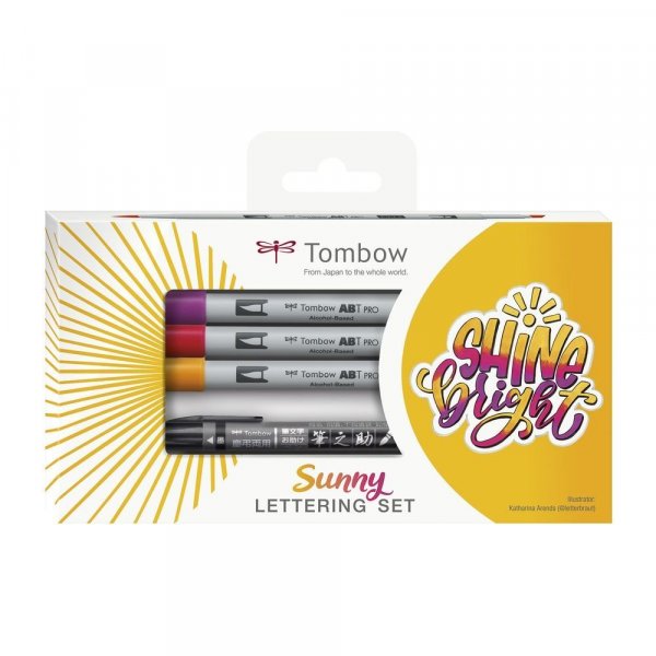 Tombow Sunny lettering set