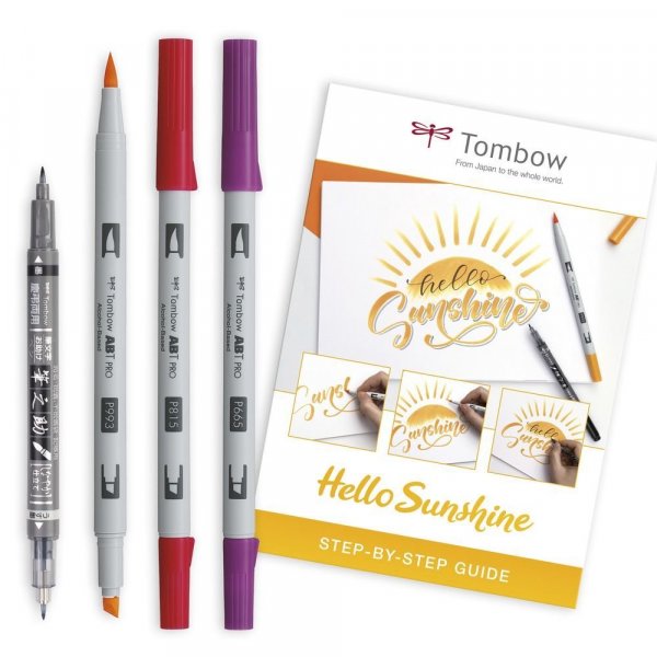 Tombow Sunny lettering set