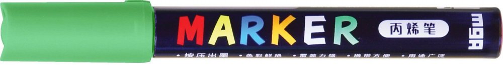 Akrylový popisovač, zelený