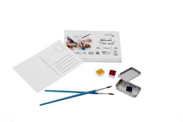 SMLT art Pohlednice Akvarel papír 20 listů, 300g/m2