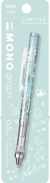 Tombow Mikrotužka MONO graph nature, animal, čirá mátová, 0,5 mm blistr