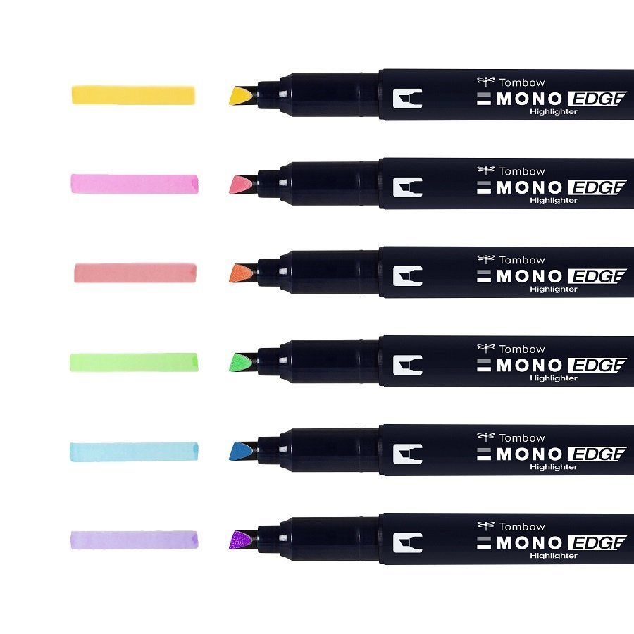 Tombow Zvýrazňovač MONO edge, stojanček 48 ks