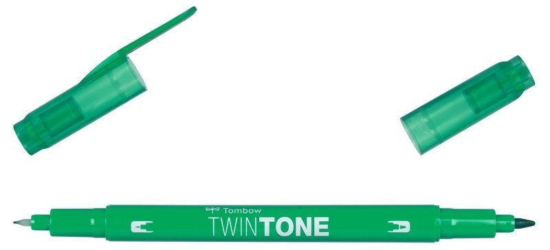 Tombow Obojstranný popisovač TwinTone, green
