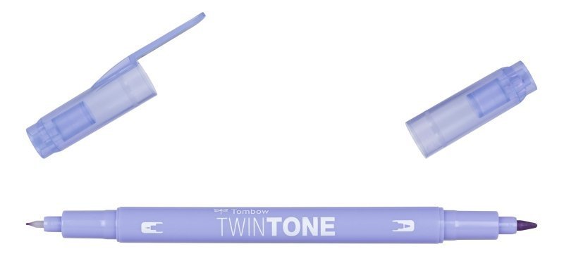 Tombow Obojstranný popisovač TwinTone, pale purple