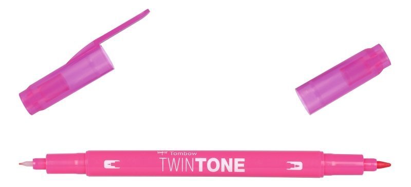 Tombow Obojstranný popisovač TwinTone, pink