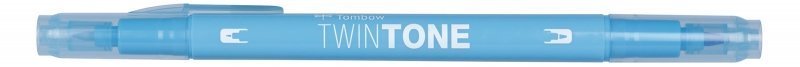 Tombow Obojstranný popisovač TwinTone, sax blue