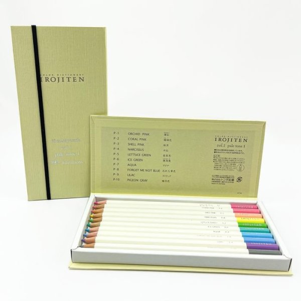 Tombow Irojiten sada pastelek 10ks - Volume1 Pale tone