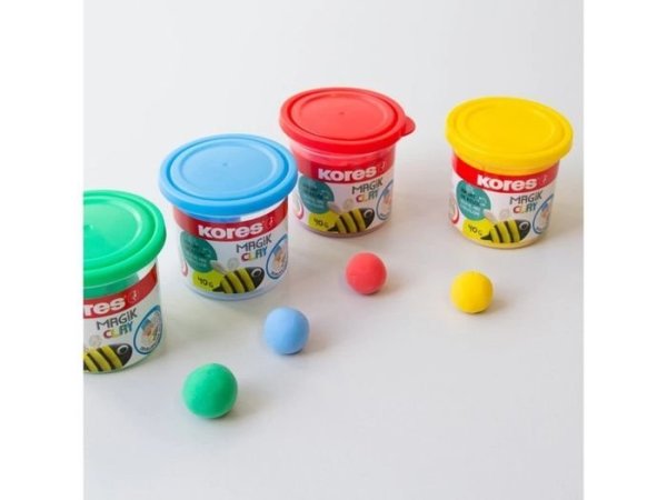 Kores Lehká modelovací hmota Magik Clay 40 g – modrá