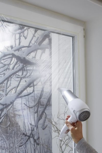 Thermo Cover, transparentní fólie na rám okna, průhledná, 4m x 1,5m