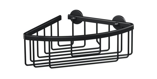 Aluxx Black, rohový košík 40505