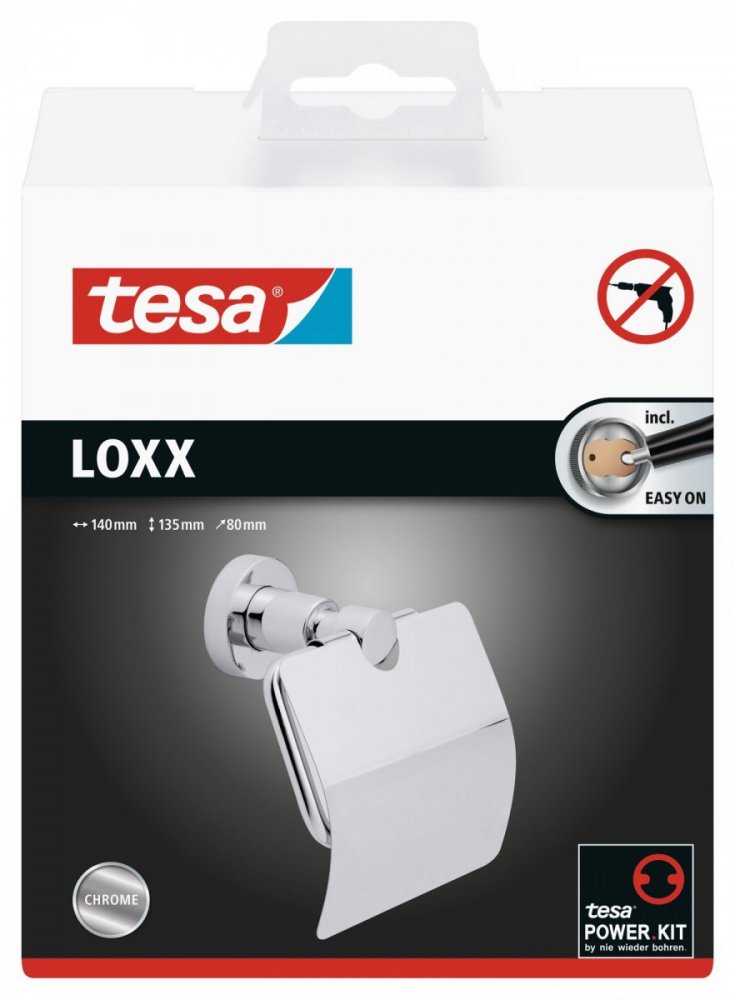 Loxx WC držiak toaletného papiera s krytom