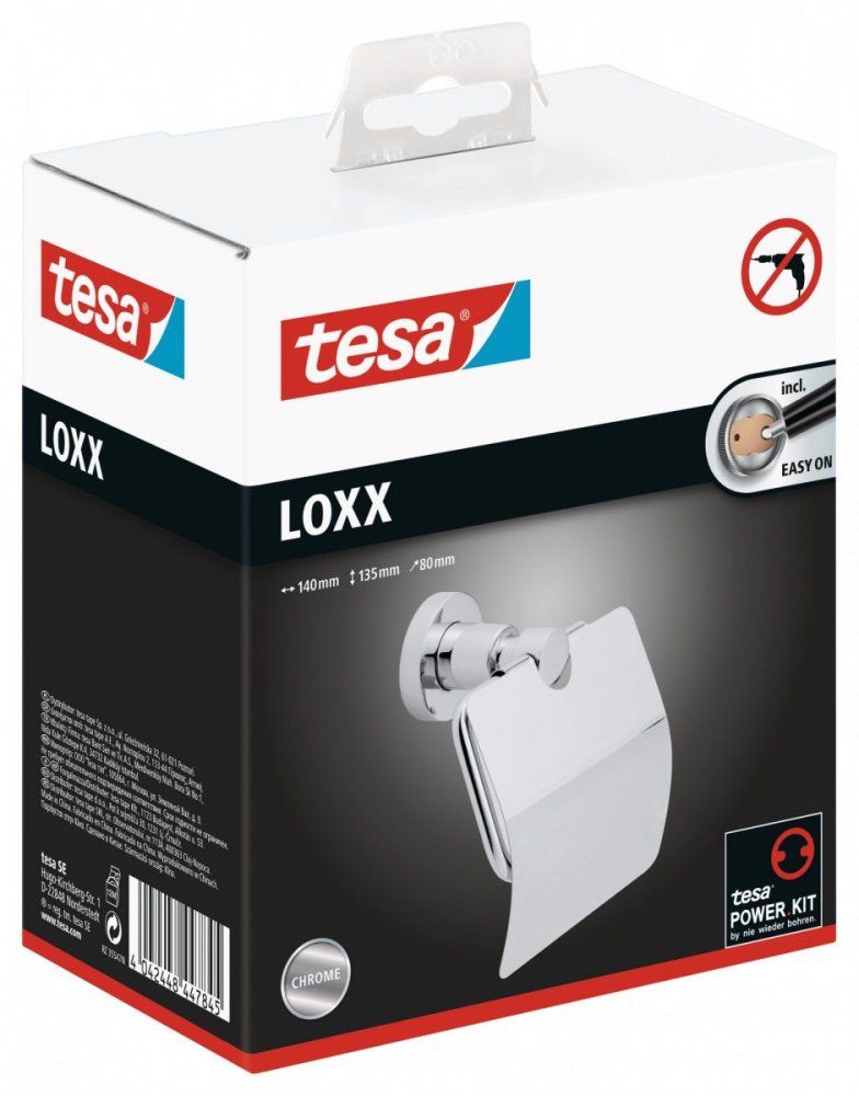 Loxx WC držiak toaletného papiera s krytom