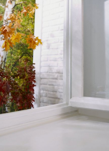 Gumové těsnění, bílé, na okna a dveře, P profil, 6m