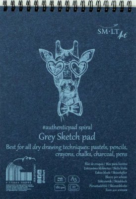 Kalia  - 5EB-20TS_GREY_SMLTArt_AuthenticpadSpiral_GreySketchPad_A5.jpg