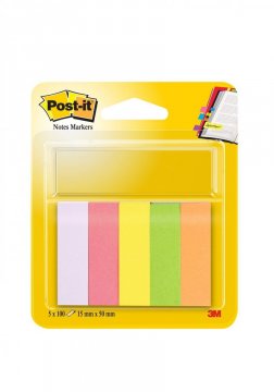 Bloček značkovací Post-it 15x50 5 x 100l