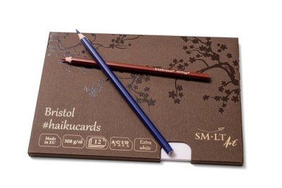 SMLT art Karty v krabičce #haikucards, Bristol, 148x210mm, 20 listů, 308g/m2