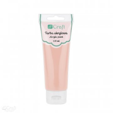 Akrylová barva, 120 ml – světle růžová